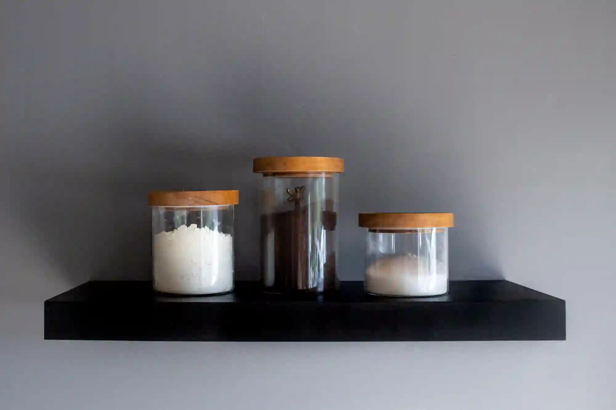 Black Custom Floating Shelves - Image 4