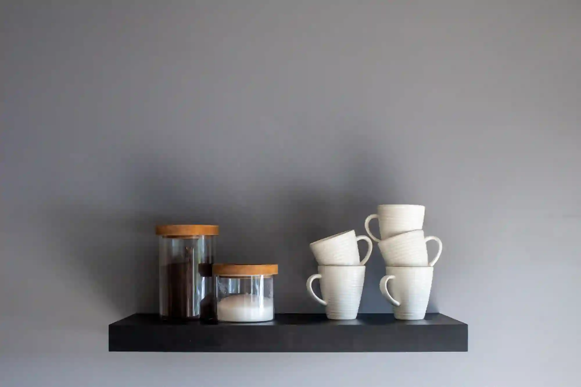 Black Custom Floating Shelves - Image 6
