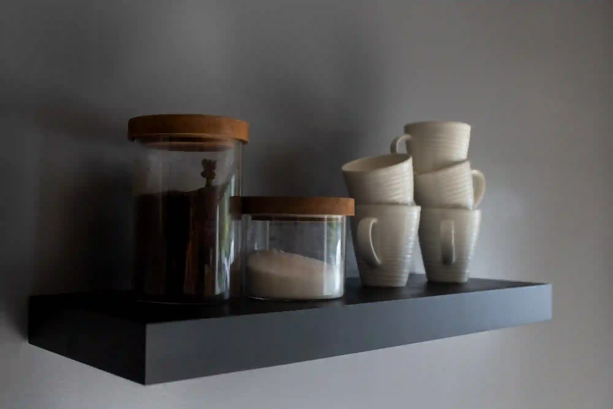 Black Custom Floating Shelves - Image 7