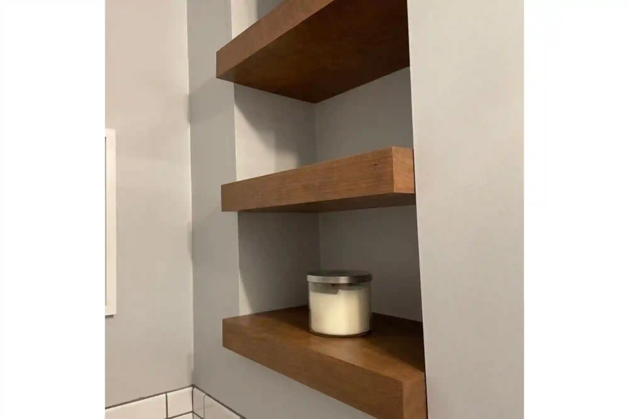 Cherry Custom Floating Shelves - Image 8