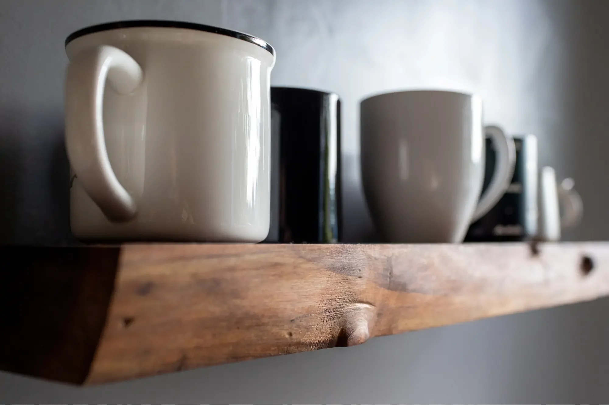 Live Edge Walnut Custom Floating Shelves - Image 4