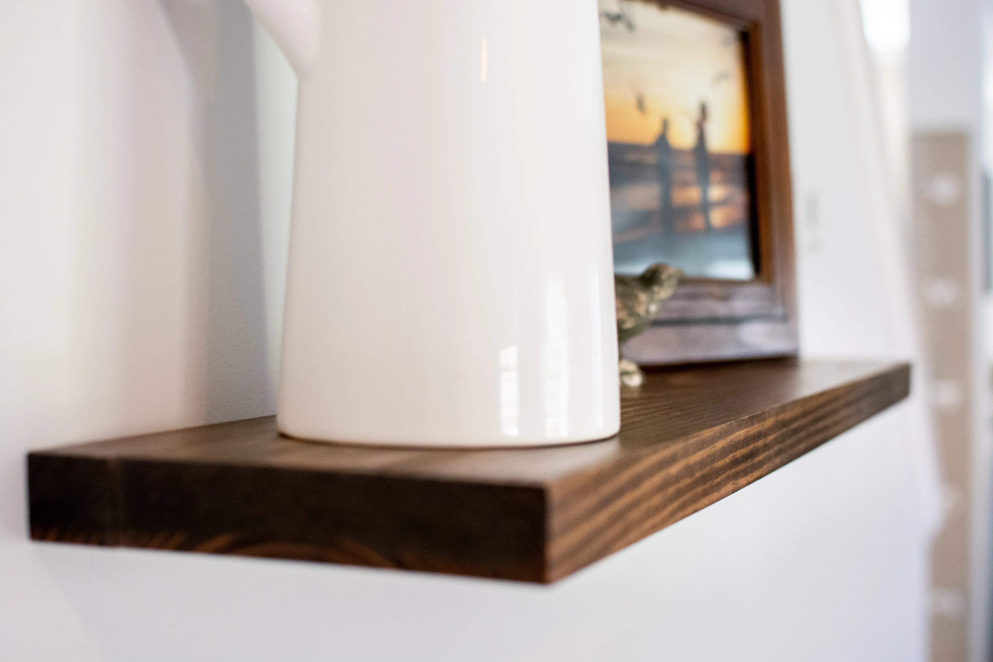 Old Faithful | 36" x 8" | Antique Walnut - Image 3