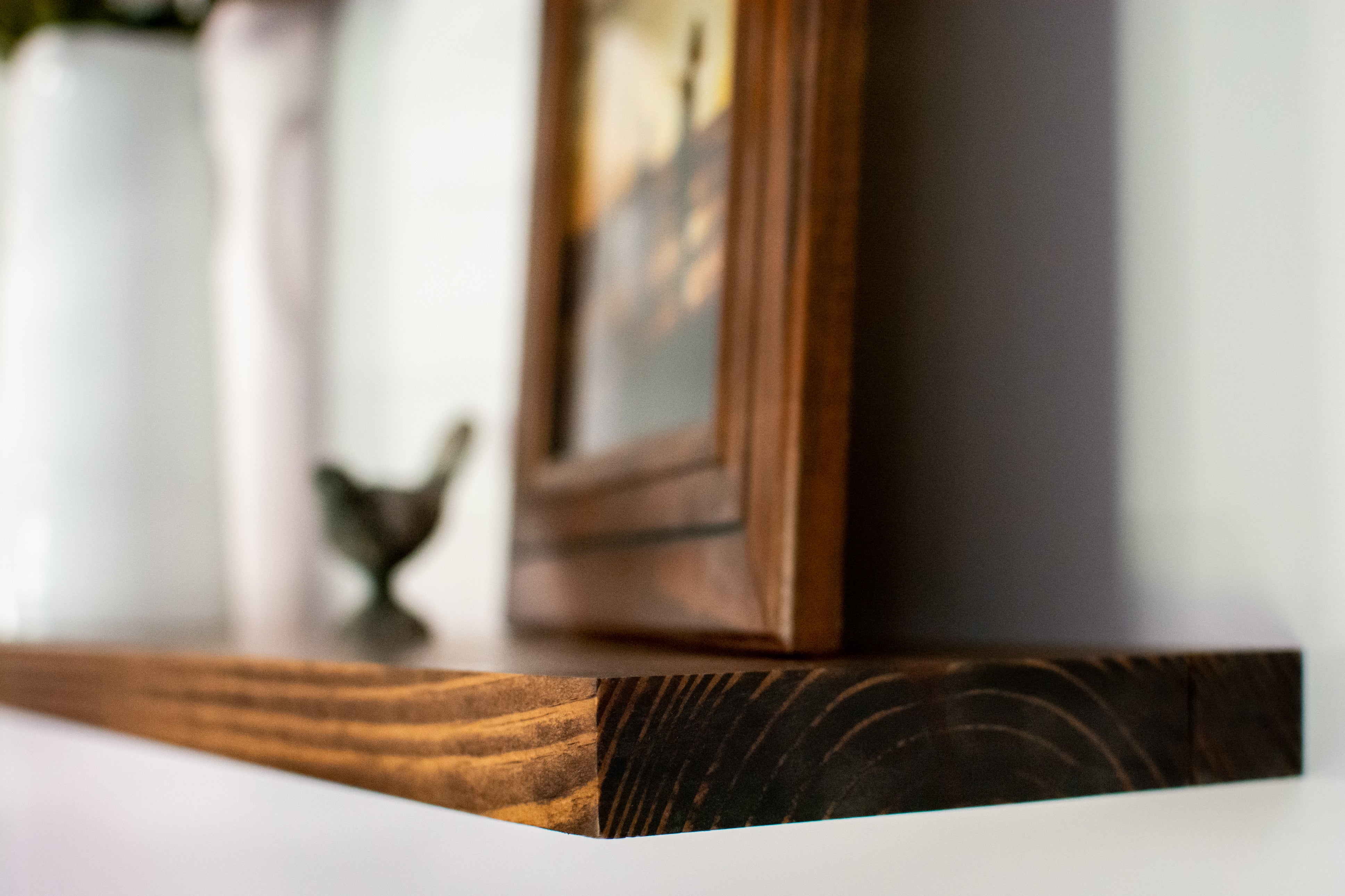 Old Faithful | 36" x 8" | Antique Walnut - Image 4