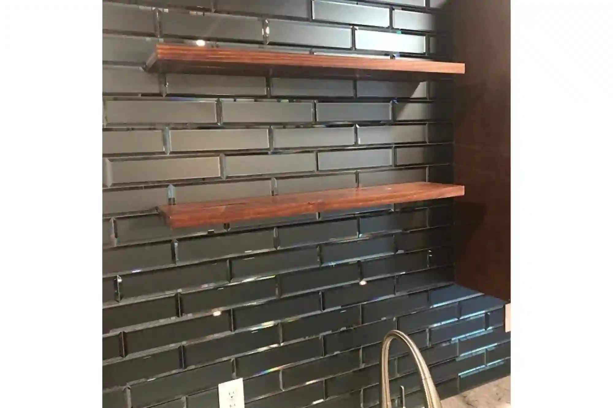 Pine Floating Shelves With Hidden Dowel Rod Bracket - Image 7