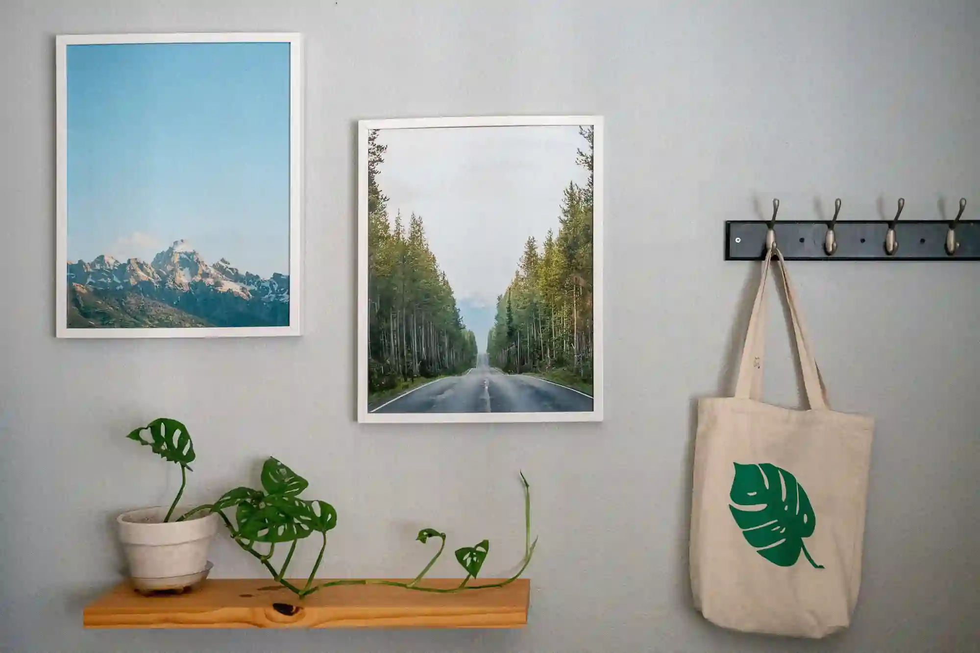 Pine Floating Shelves With Hidden Dowel Rod Bracket - Image 8