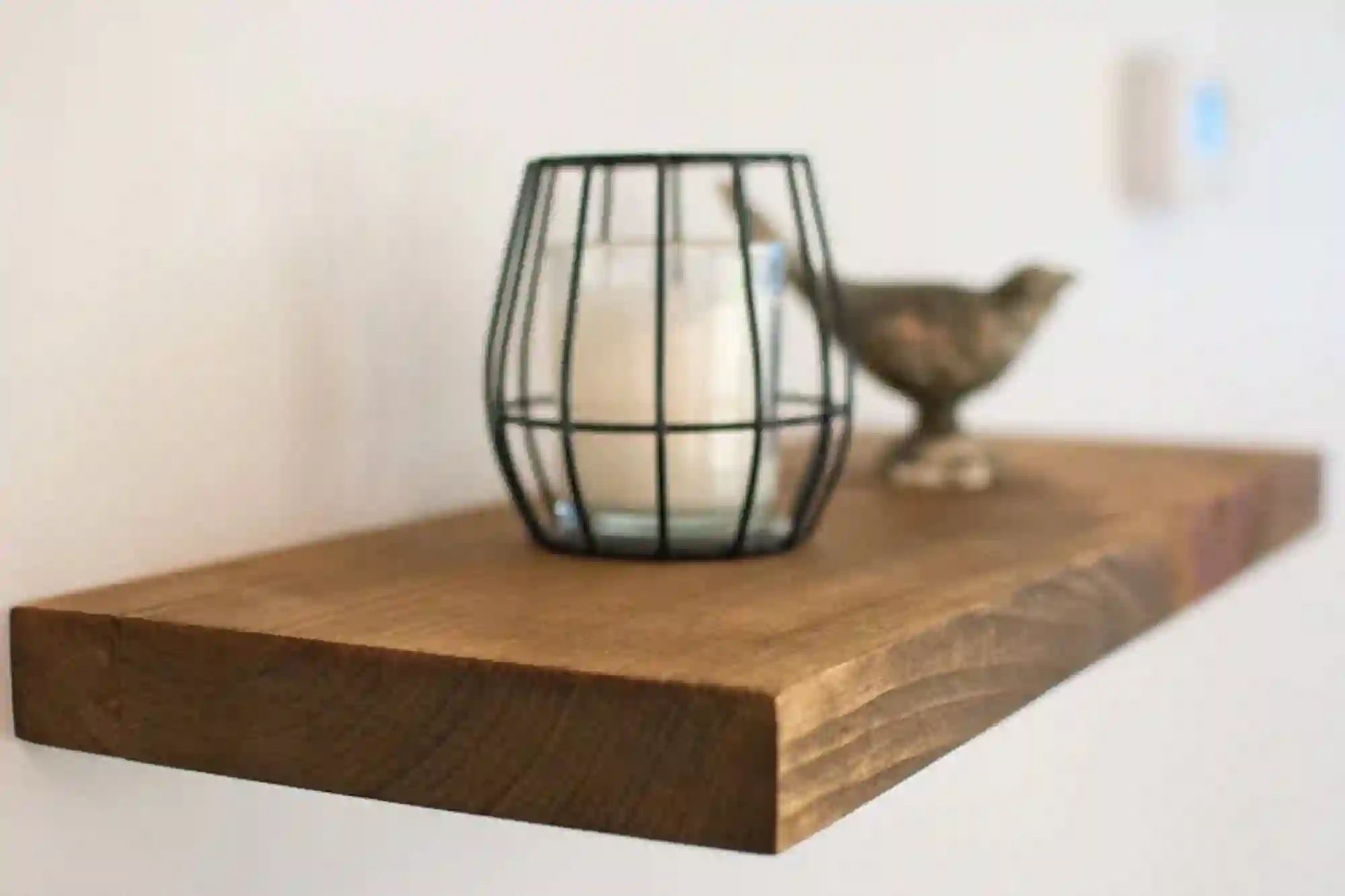 Pine Floating Shelves With Hidden Dowel Rod Bracket - Image 9