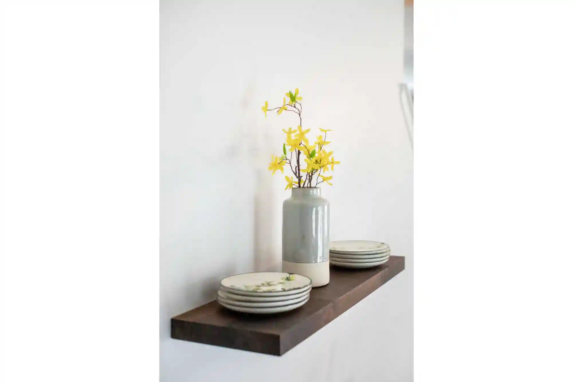 Walnut Custom Floating Shelves - Image 11
