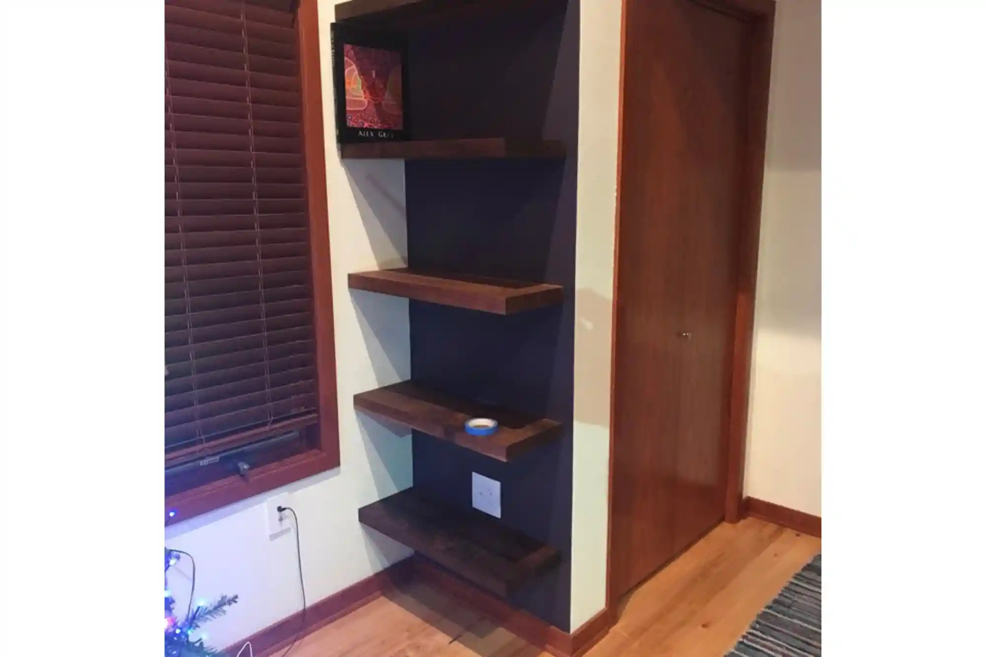 Walnut Custom Floating Shelves - Image 8