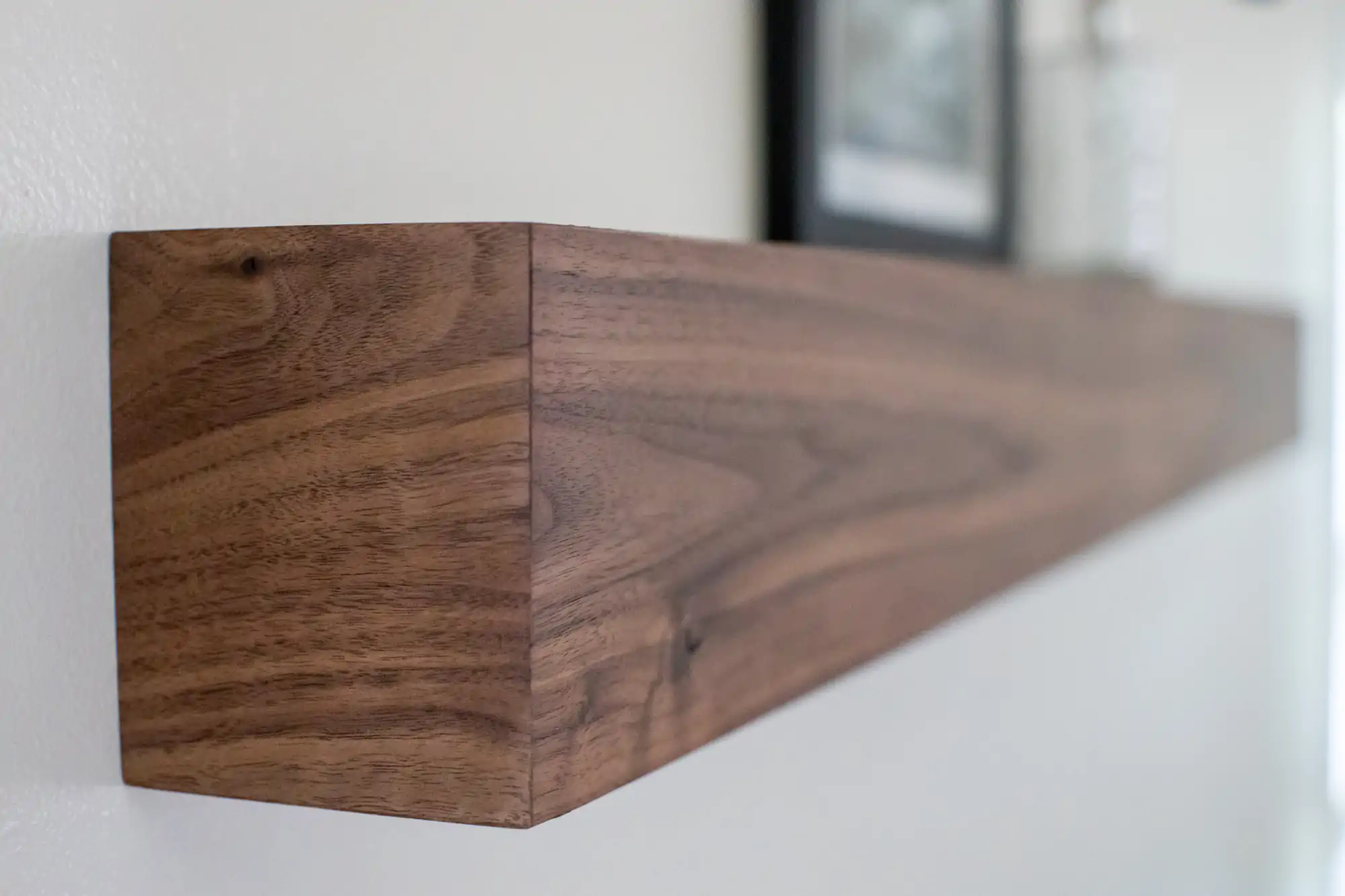 Walnut Mantel - Image 6