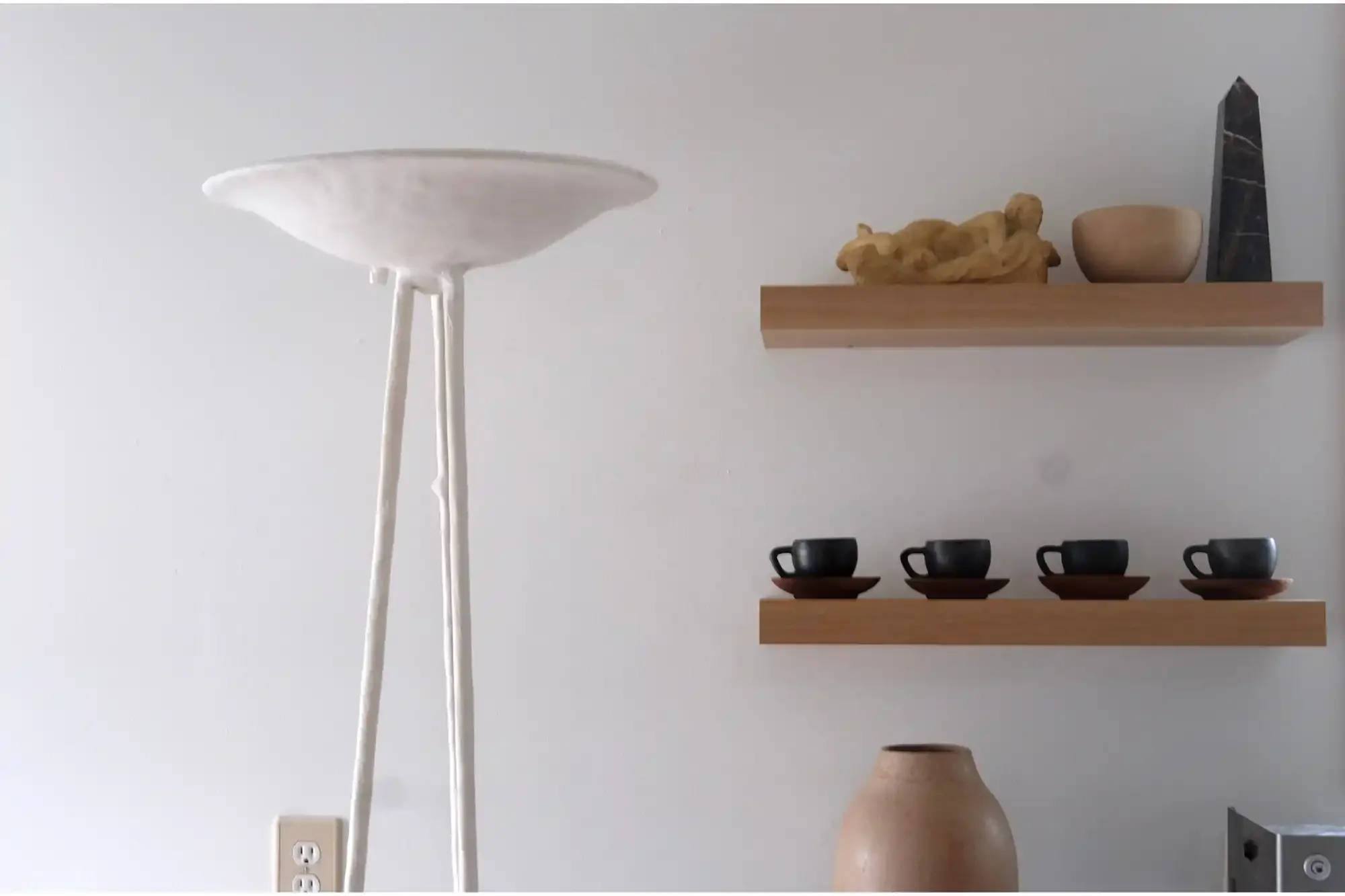 White Oak Custom Floating Shelves - Image 10