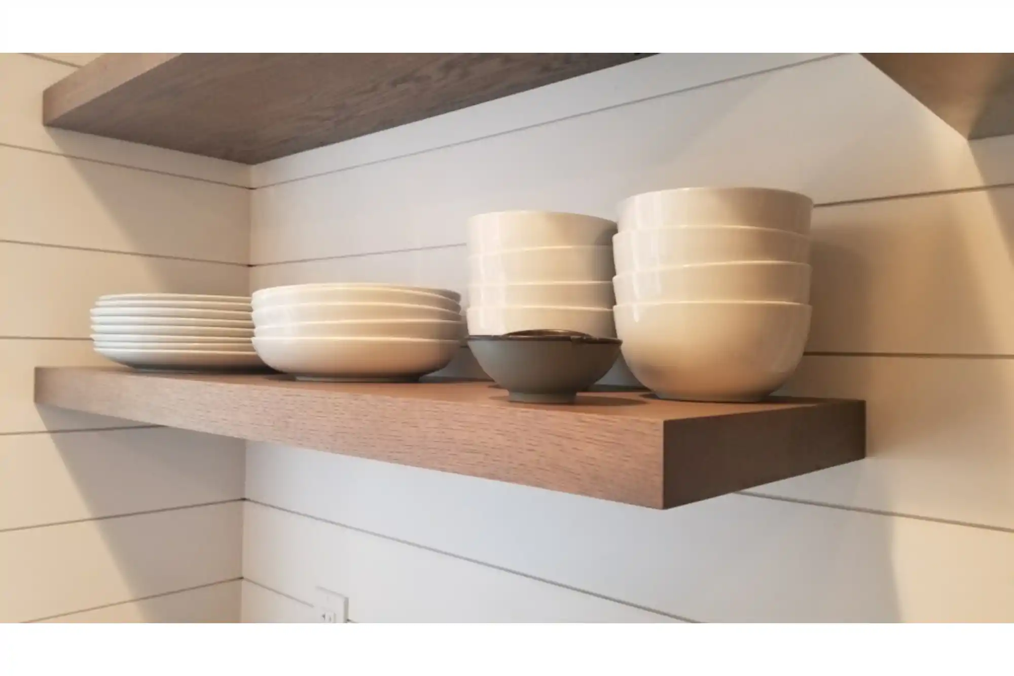 White Oak Custom Floating Shelves - Image 6