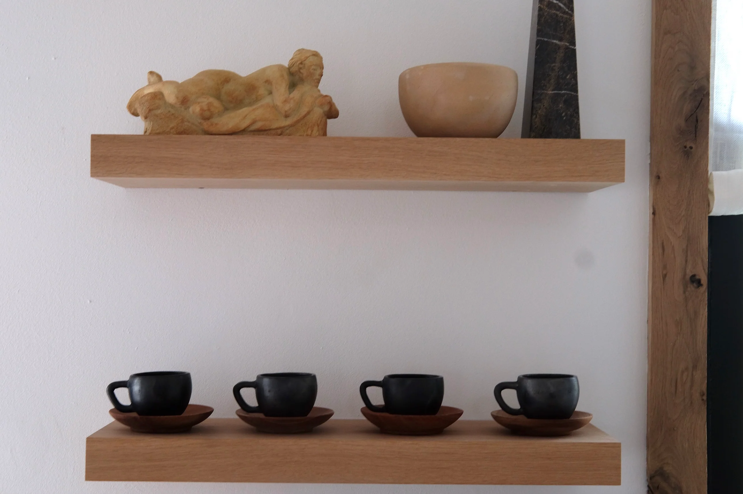 White Oak Custom Floating Shelves - Image 7