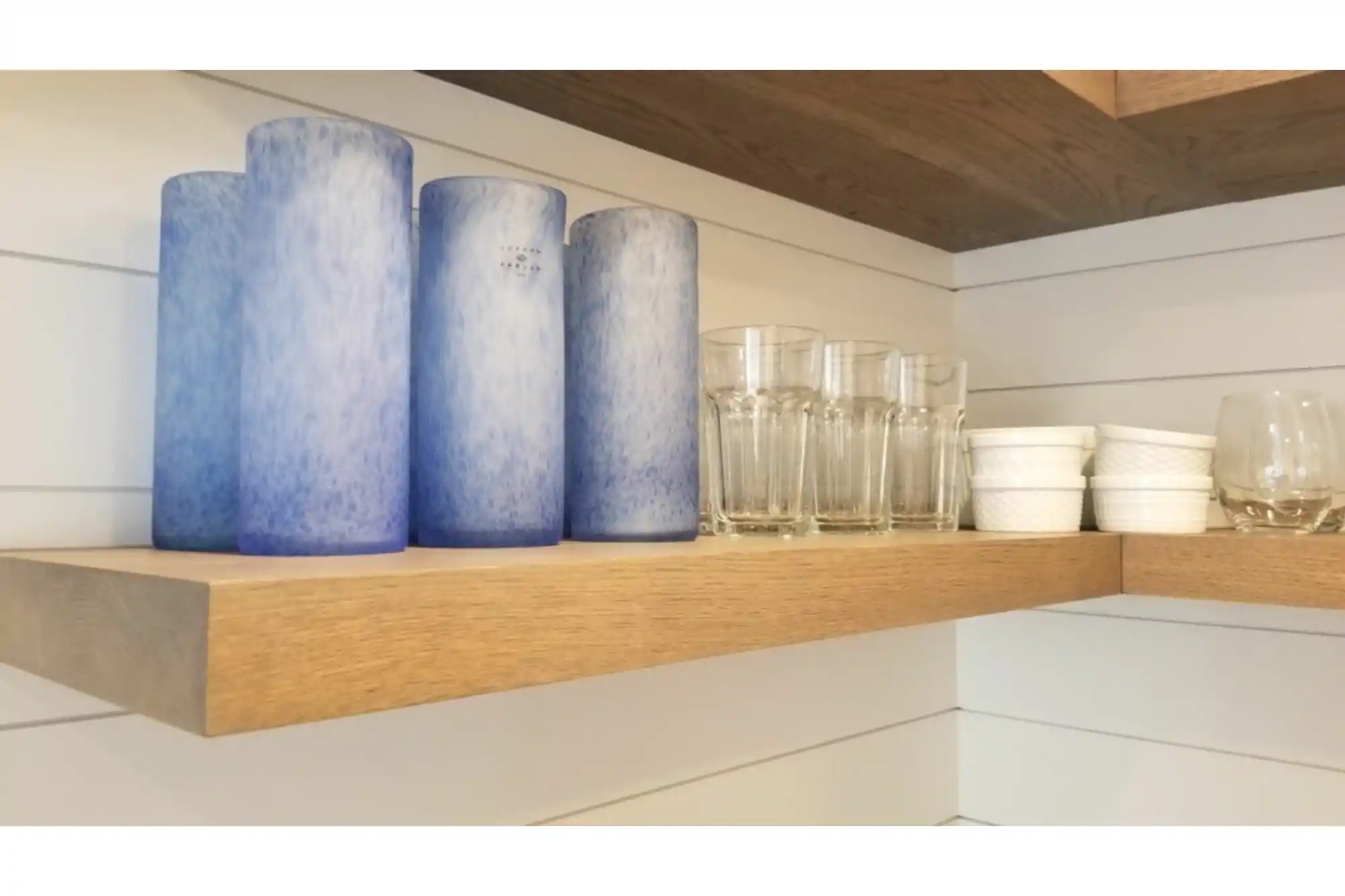 White Oak Custom Floating Shelves - Image 9